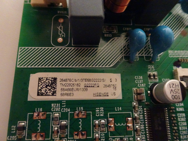 Hisense 58R6E3 Main Board 284876C
