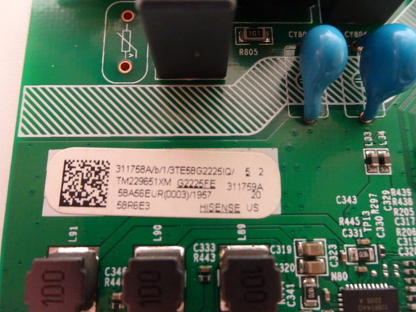 Hisense 58R6E3 Main Board 311758A
