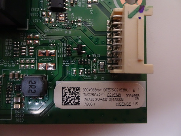 Hisense 75U6H Main Board 309498B