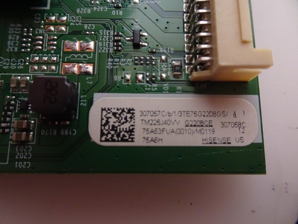 Hisense 75A6H Main Board 307057C
