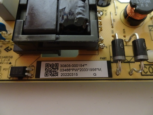 TCL 50S455 Power Board 30805-000154