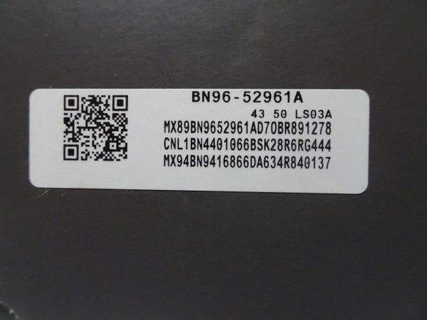 Samsung 43" & 50" LS03A One Connect BN96-52961A No Cables - Used
