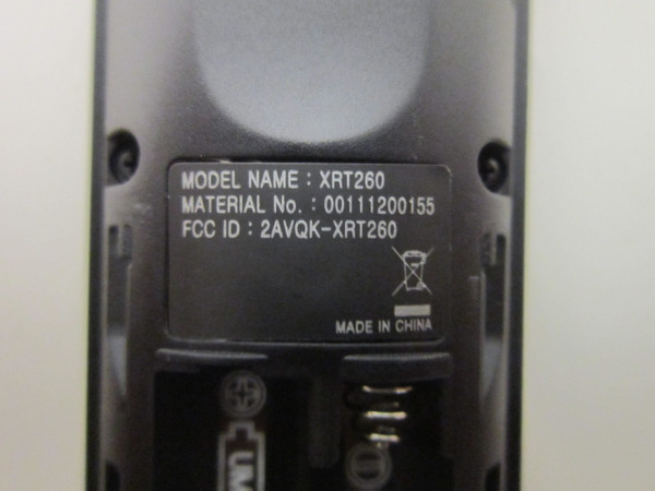 Vizio M58Q7-J01 Bluetooth Voice Remote 00111200155-USED