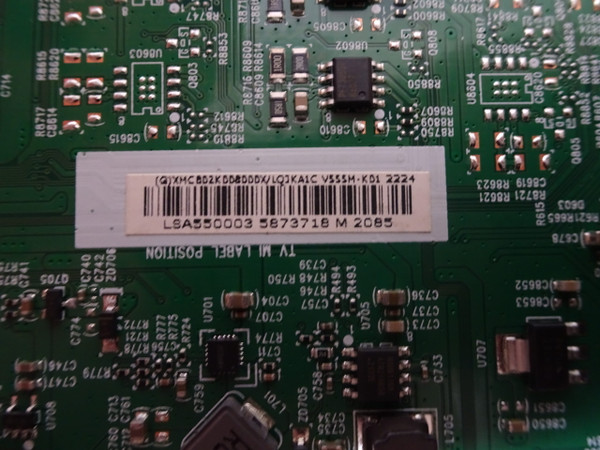 Vizio V555M-K01 Main Board 756XMCB02K008