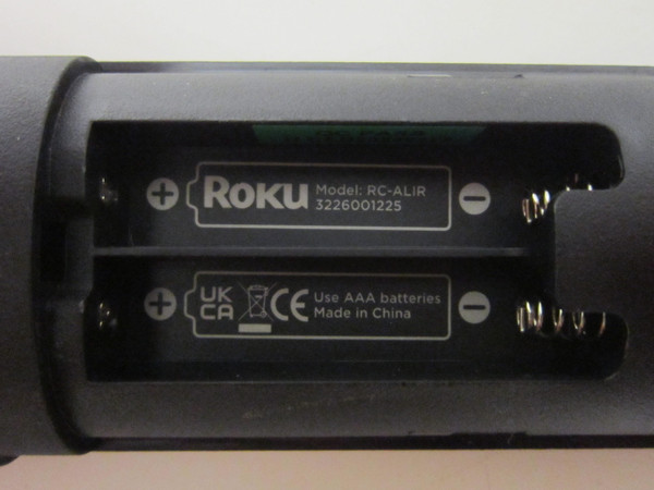 Philips 75PFL4756/F7 Netflix Disney+ AppleTV+ HBOMAX Roku Remote 3226001225-USED