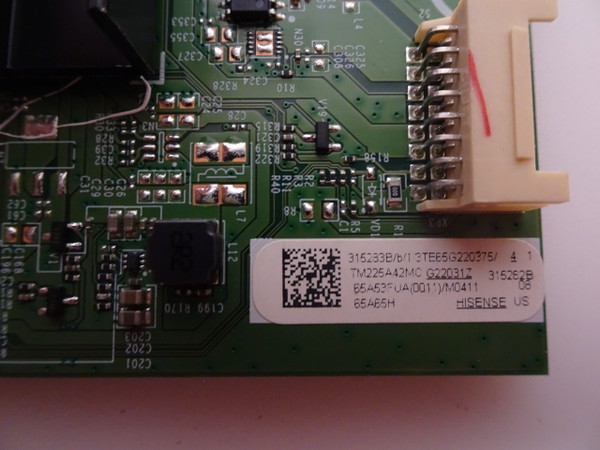 Hisense 65A6H Main Board 315283B