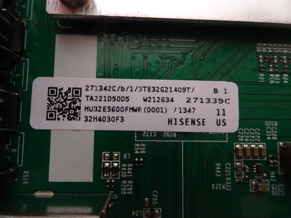 Hisense 32H4G Main Board 271342C