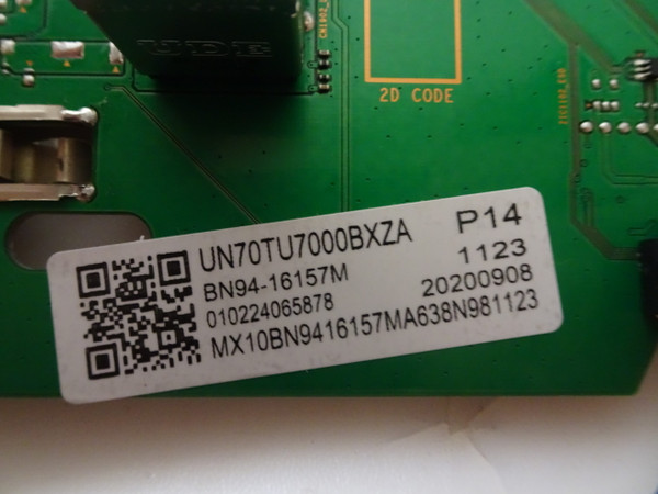 Samsung UN70TU700DBXZA Main Board BN94-16157M