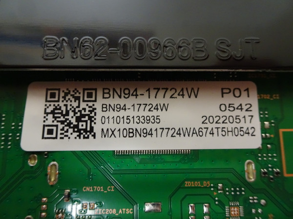 Samsung QN55QN85BAFXZA Main Board BN94-17724W