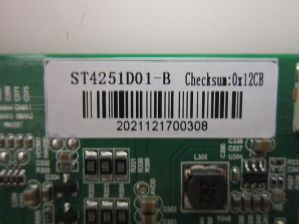 Westinghouse WR43UT4212 T-Con Board ST4251D01-B