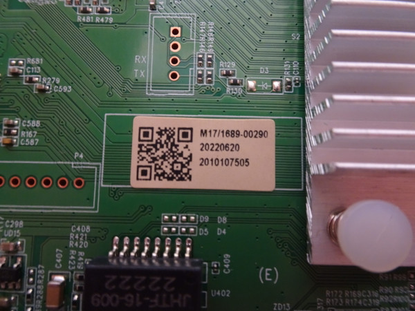 Element E4AA55R Main Board M17-E4AA55R