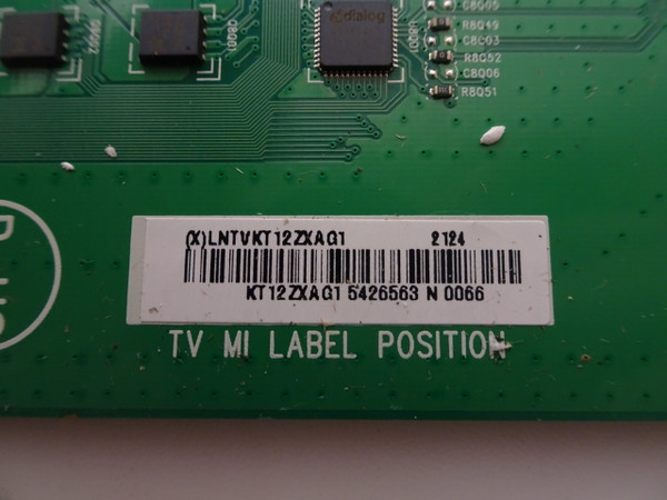 Vizio P75Q9-J01 LED Driver LNTVKT12ZXAG1