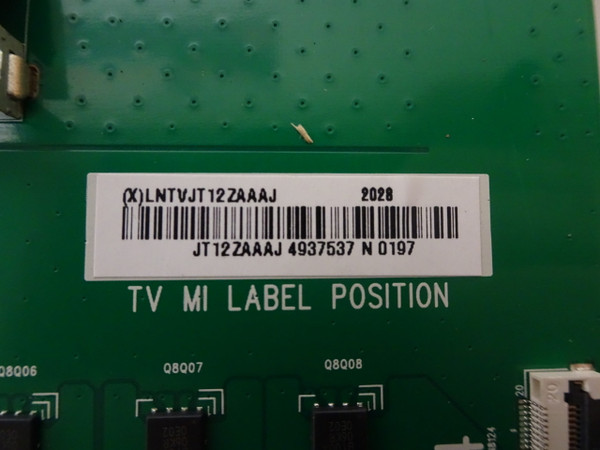 Vizio P75Q9-H1 LED Driver LNTVJT12ZAAAJ
