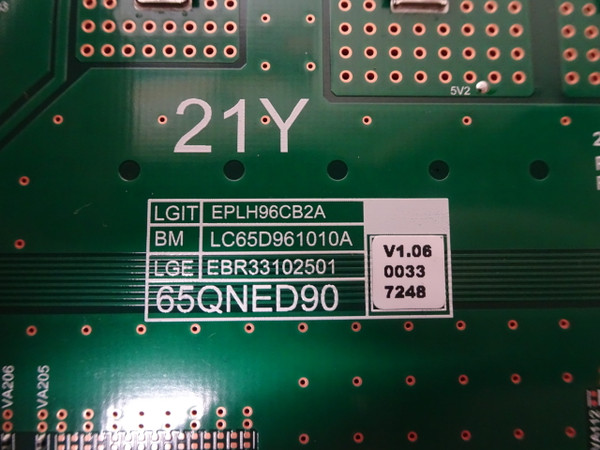 LG 65QNED90UPA LED Driver EBR33102501