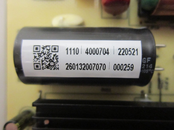 Westinghouse WR50UT4212 Power Board 260132007070