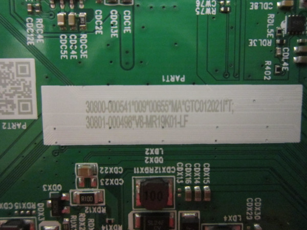 TCL 65S555 Main Board 30800-000541