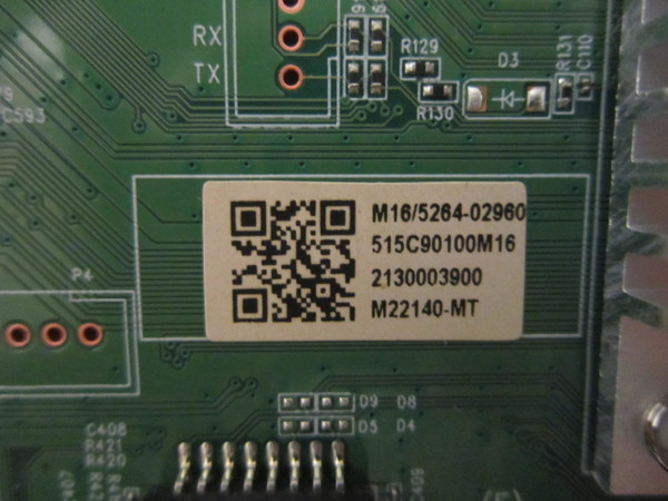 Onn 100012585 Main Board M22140-MT