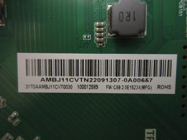 Onn 100012589 Main Board 317GAAMBJ11CTV0030