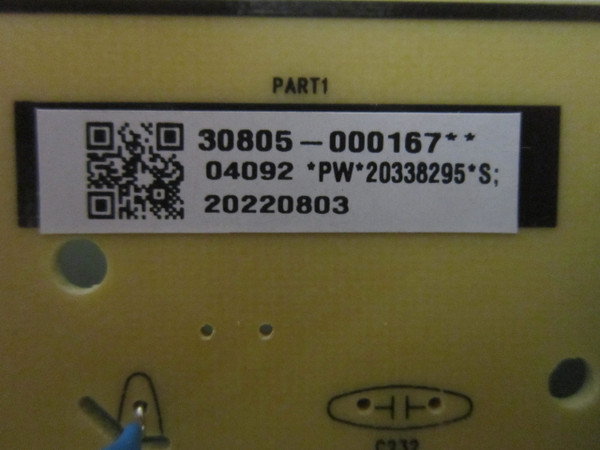 TCL 65S555 Power Board 30805-000167