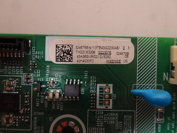 Hisense 43H4030F3 Main Board 324578B