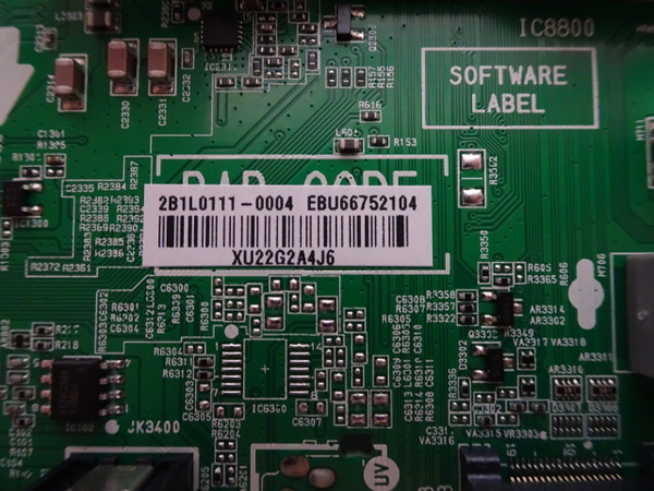 LG 50Q7070ZUE.BUSJLJM Main Board EBU66752104