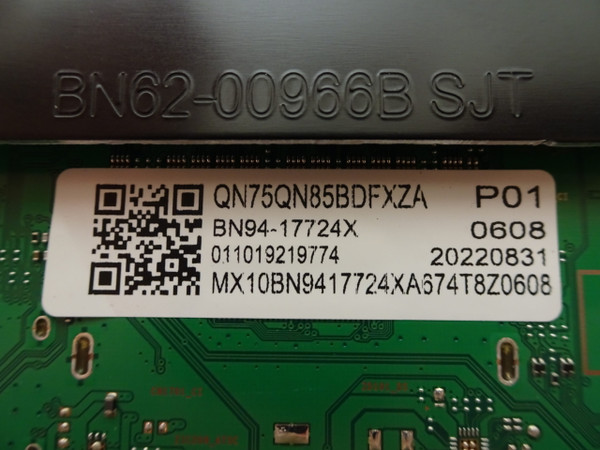 Samsung QN75QN85BDFXZA Main Board BN94-17724X