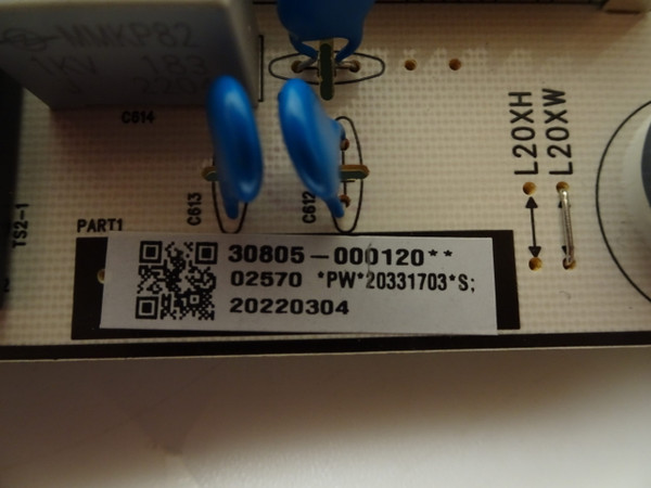 TCL 65T555 Power Board 30805-000120