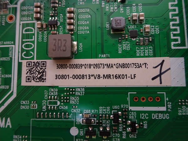 TCL 32S355 Main Board 30800-000839