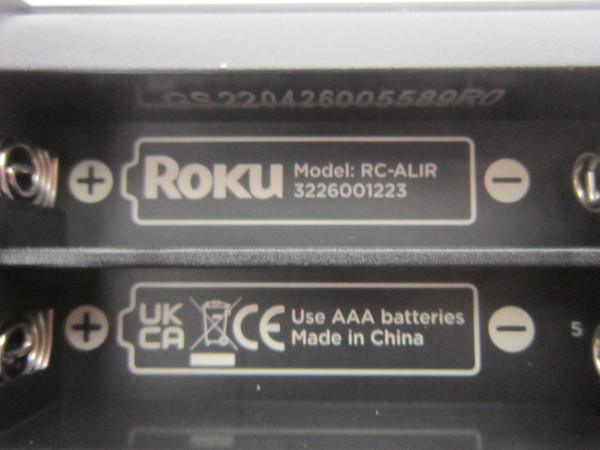 Onn 100012589 Netflix Disney+ AppleTV+ HBOmax Remote 3226001223-USED