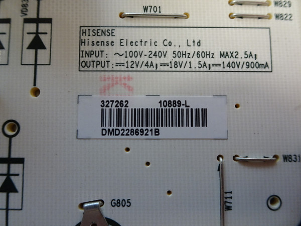 Hisense 70A6H Power Board 327262