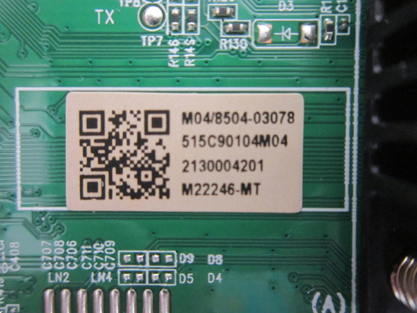 Onn 100012585 Main Board M22246-MT