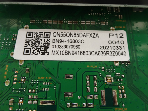 Samsung QN55QN85DAFXZA Main Board BN94-16803C (BN97-18128H, BN41-02855A)
