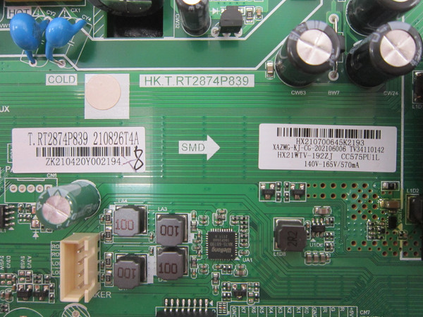 RCA RWOSU5847-B Main Board RWOSU5847-MAIN-V1