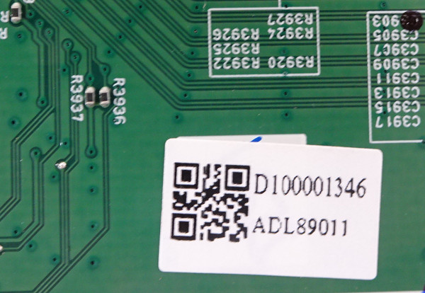 Philips 65PUL7552/F7 (XA1) Main Board ADL89MMA-001 (BADL80G0201 1, DL89)