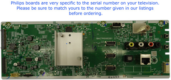 Philips 65PFL4756/F7D (MEF) Main Board ADD89MMAV001 (BAC7R0G0201 Z, DD89)