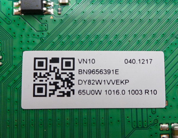 Samsung UN65CU7000BXZA Main Board 65CU7000B-391E (BN96-56391E, BA65FA210)