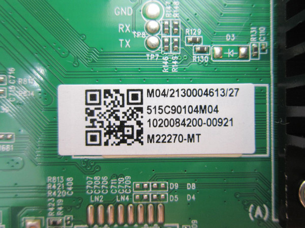 Onn 100012587 Main Board M22270-MT