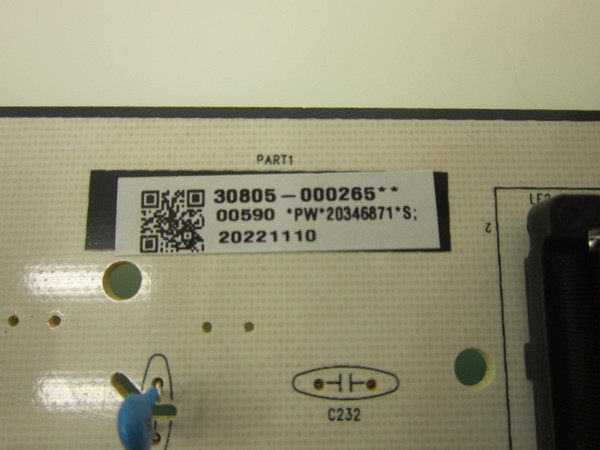 TCL 55R655 Power Board 30805-000265