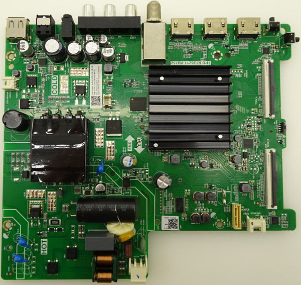 Hisense 43H4030F3 Main Board 298756 (TPD.RT2821T.PB752)
