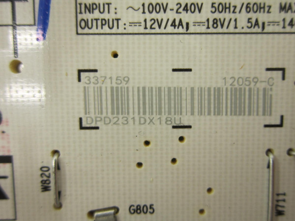 Hisense 70R6E4 Power Board 337159