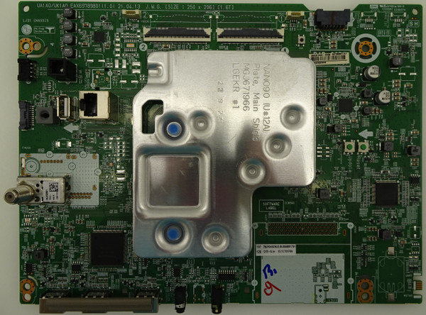 LG 75UR340C9UD.BUS Main Board EBT66891701 (EAX69789801)