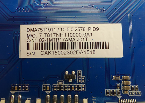 Philips 43PFL5756/F7A (CF2) Main Board 02-1MTR17AMA-J01T (CV817-NH)