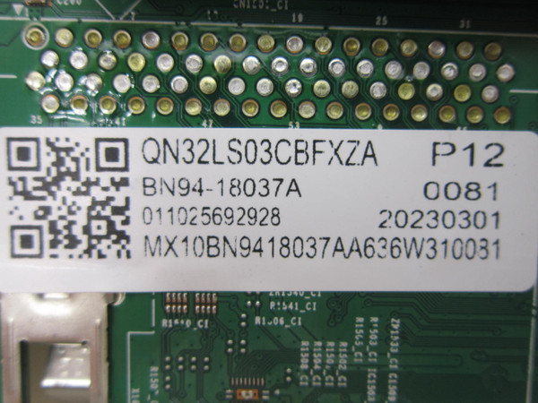 Samsung QN32LS03CBFXZA Main Board BN94-18037A