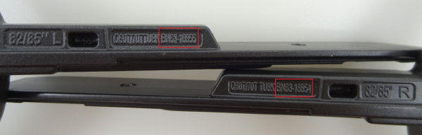 New Samsung QN82Q60T, QN85Q60T BN63-18854 / BN63-18855 Legs