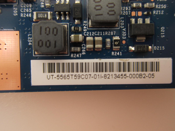 Sony XBR-65X950H T-Con Board 1-006-264-11 (55.65T59.C07)