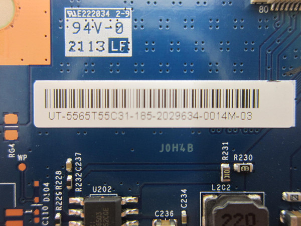 Vizio P65Q9-J01 T-Con Board 55.65T55.C31 (75T05-C03 CTRL BD)