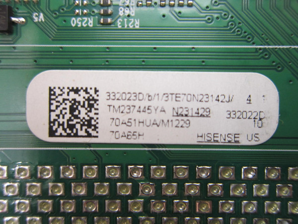 Hisense 70A65H Main Board 332023 (RSAG7.820.12881/ROH)