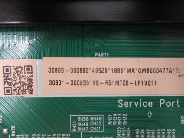 TCL 55Q650G Main Board 30800-000882 (40-R51MP7-MAB2HG)