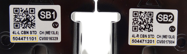 New Sony XR-85X90L, XR-85X90CL 5-044-711-01(5-044-712-01) Legs