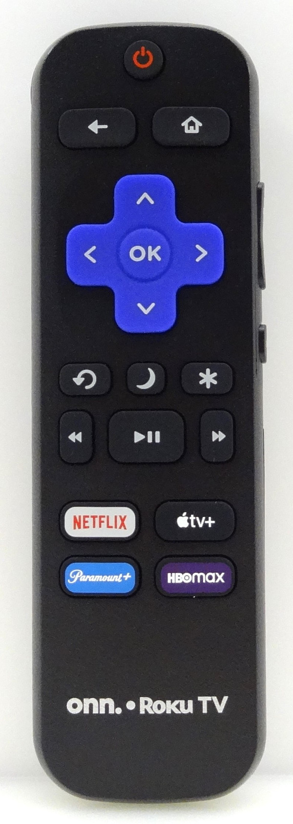 New Onn Roku TV Remote Netflix/AppleTV+/Paramount+/HBOmax 3026000066